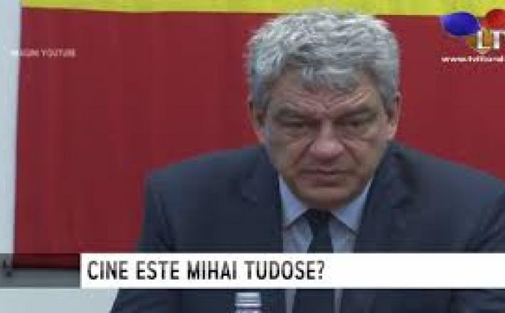 Mihai Tudose, romunski premier. VIR: You Tube