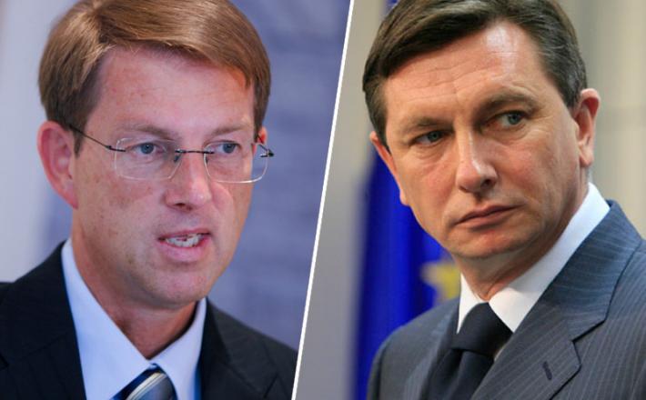 Miro Cerar in Borut Pahor