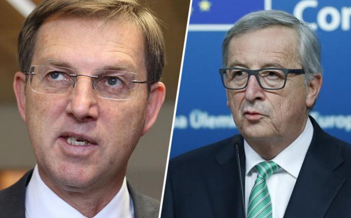 Miro Cerar in Jean Claude Juncker