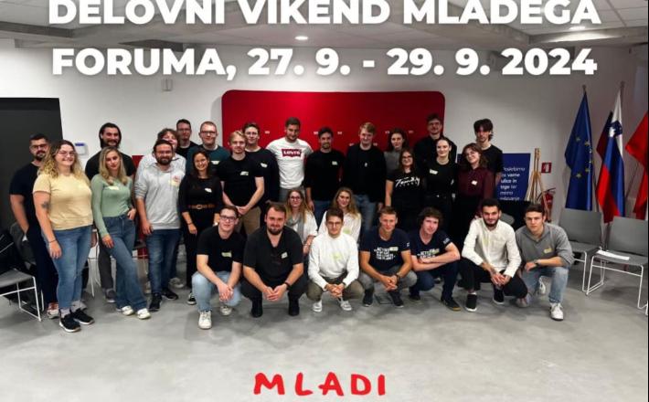Mladi forum Vir: FB, posnetek zaslona