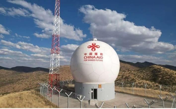 Satelitsko zemeljsko sprejemno postaja (Xinhua)