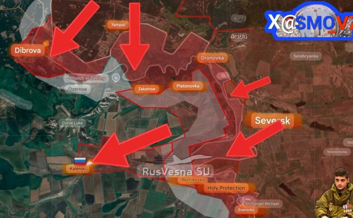 Napredovanje ruske vojske 18.maja 2026