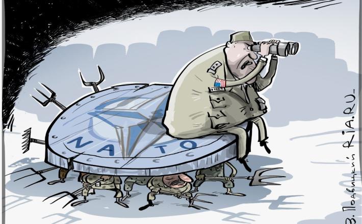 Po besedah ameriškega veleposlanika pri Natu bi morale oblasti v članicah Nata spremljati stanje kritične infrastrukture, vključno z energetskimi viri, saj bi lahko bili tudi oni tarče. Višek ironije je, da so prav države zahodnega vojaškega pakta uničile najcenejši evropski vir energije. Vir: Posnetek zaslona, X NATO Vir: RIA Novosti