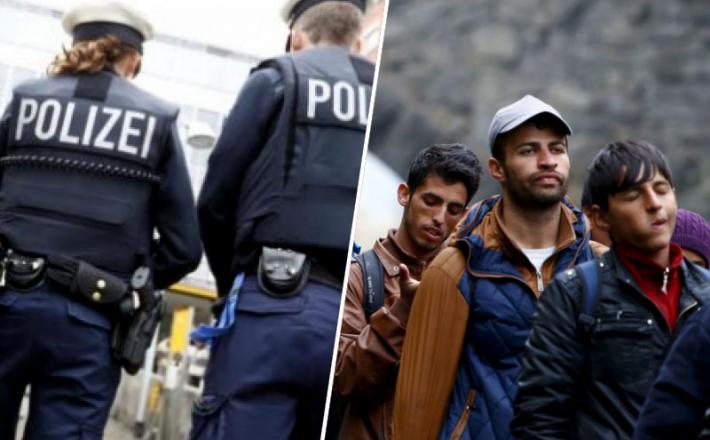 Nemška policija, migranti