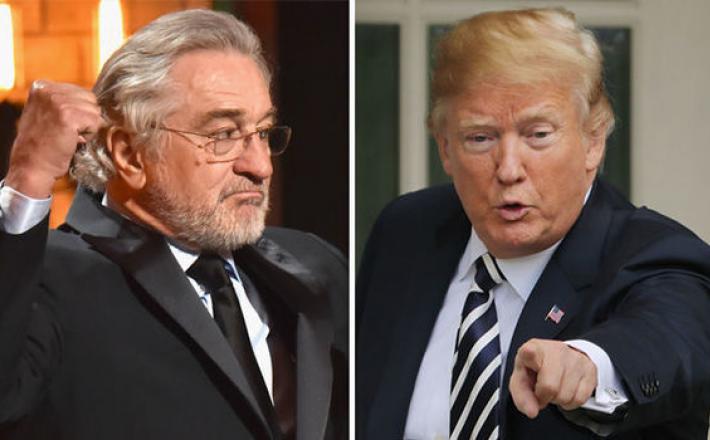 Robert de Niro in Donald Trump