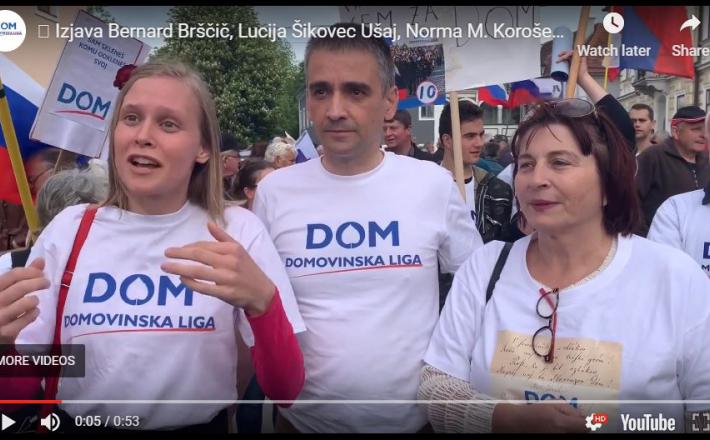 Norma Korošec, bernard brščič Lucija Ušaj  Vir:YouTube