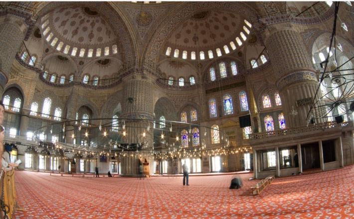 Mošeja - notranjost