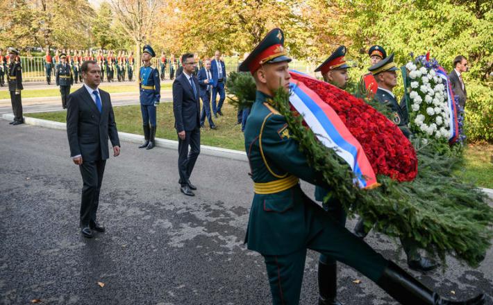 Šarec in delegacija v Rusiji