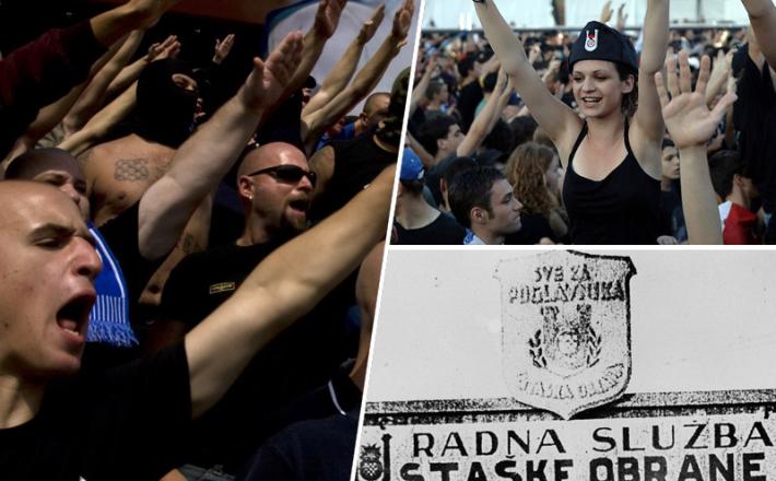 Odkrita toleranca do ustaštva