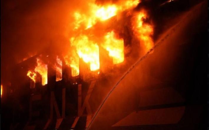 Ruski odgovor na napade na tankerje. Vir: Telegram, posnetek zaslona Ruski odgovor na napade na tankerje Vir: Telegram