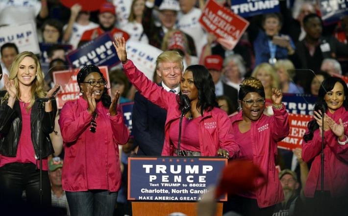 Omarosa in Trump - predsedniška kampanja 2016