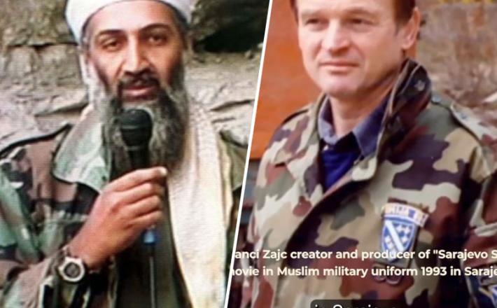 Financer plačnika filma in njegov izvajalec: Osama bin Laden in Franci Zajc