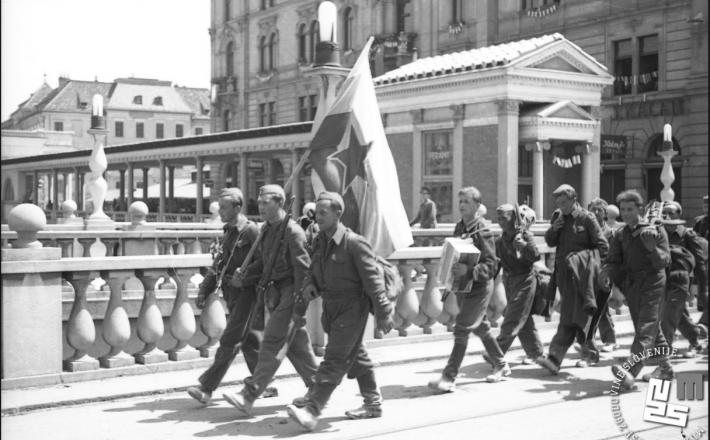 Osvoboditev Ljubljane - Tromostovje