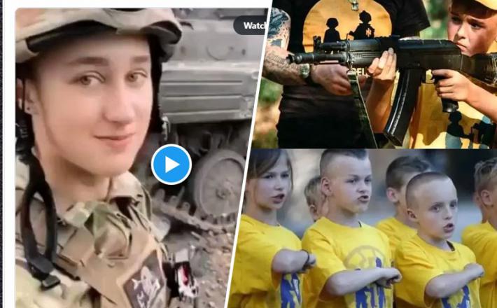 Otroci vojaki v Ukrajini