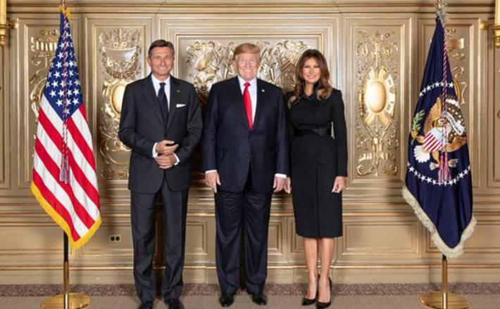 Pahor, Trump, Melania 