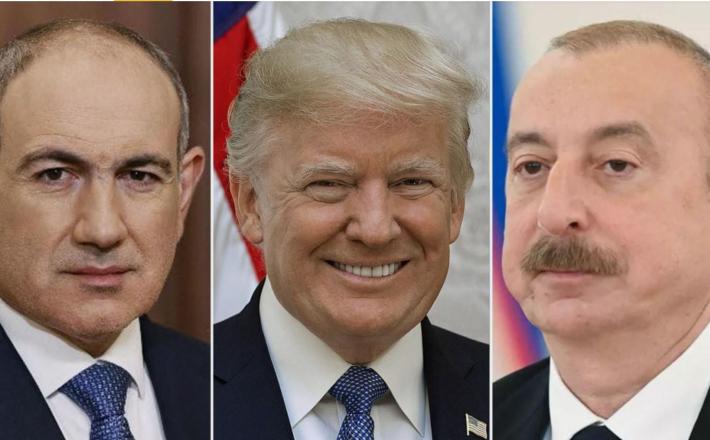 Pašinjan, Trump in Alijev: bo trojica odprla novo fronto?