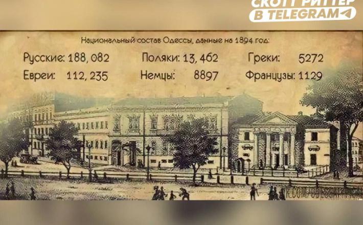 Prebivalci v Odesi - nekoč