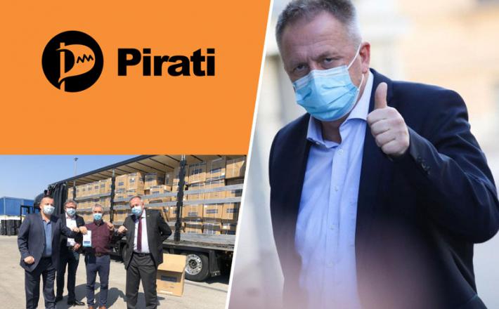 Pirati - dokazali oškodovanje proračuna