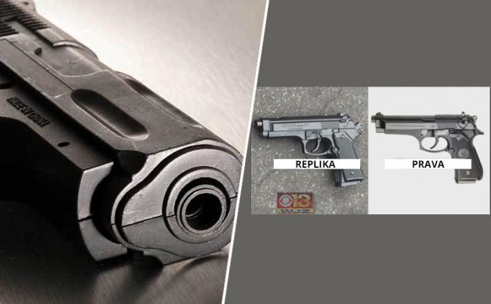 Pištola, replika, prava