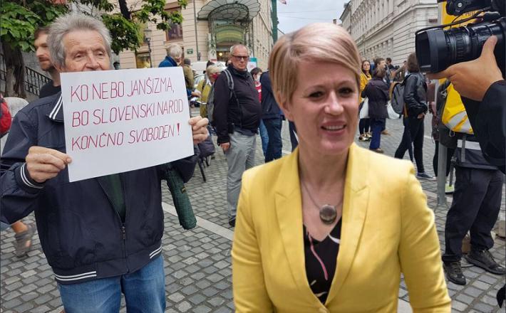 Aleksandra Pivec in janšizem