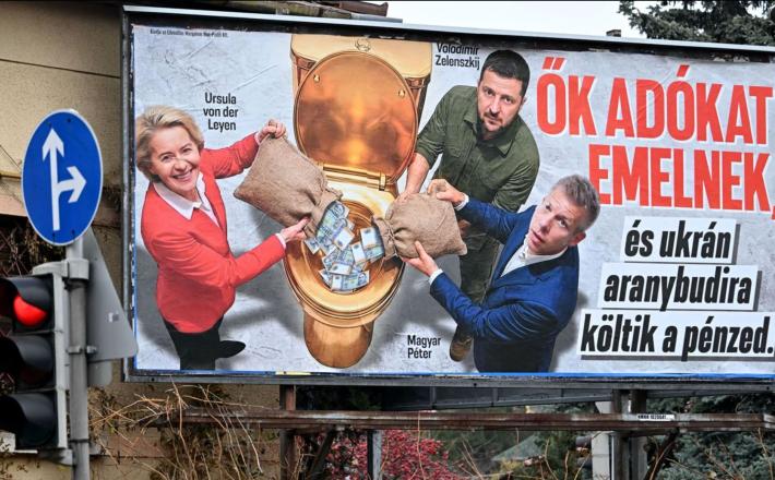 Res je: zvišujejo nam davke, medtem ko naš denar porabljajo za zlata stranišča ukrajinskih oligarhov. Vir: X, posnetek zaslona