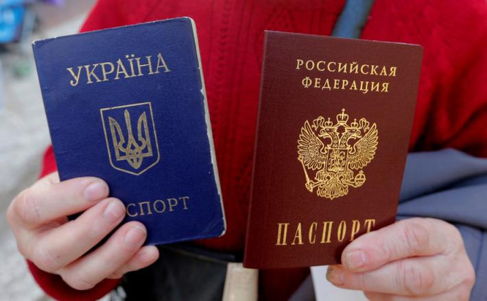 Potna lista Ukrajine in Rusije   Vir:RT