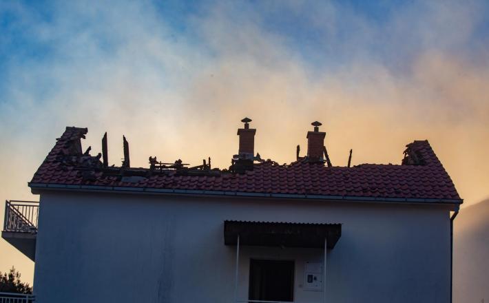 Požar - pelješac, september 2018 Vir:Pixell