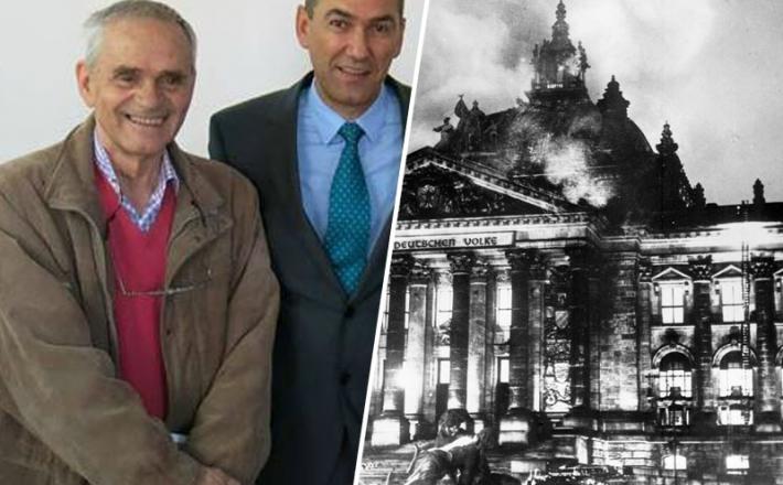 Požig Reichstaga na slovenski način, v režiji SDS-a