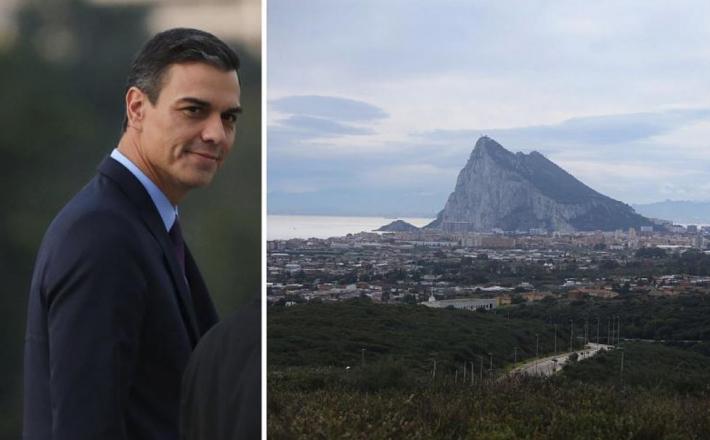 Španski premier Pedro Sanchez in Gibraltar