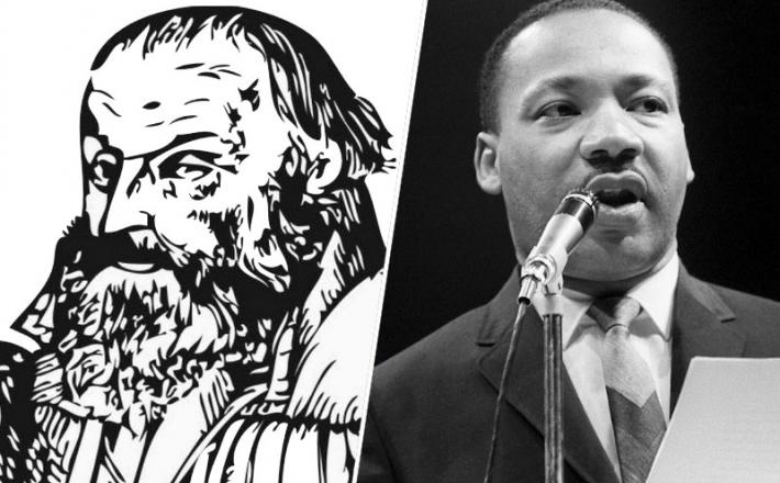 Primož Trubar in Martin Luther King