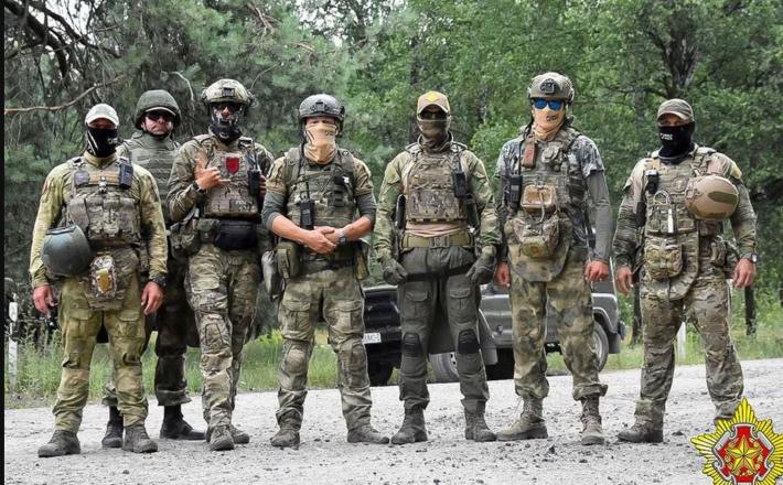 Pripadniki Wagnerja - v Afriki Vir: X