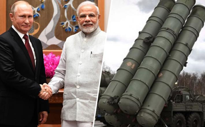 Putin, Modi in S-400