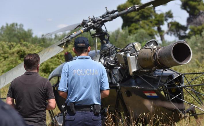 Zlarin - helikopter Vir: Pixell