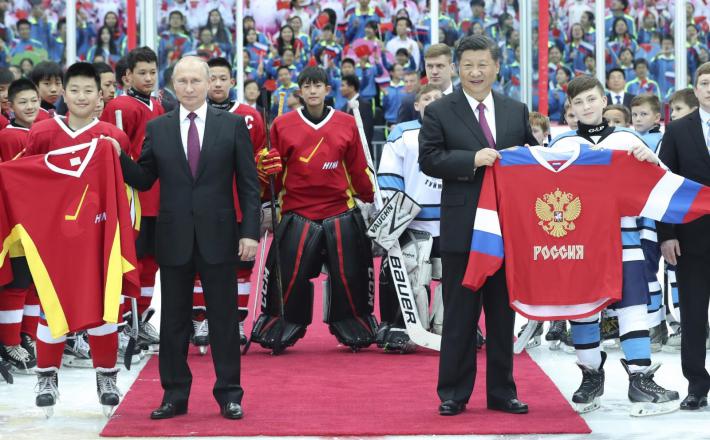 Vladimir Putin in Xi Jinping Vir:Pixell
