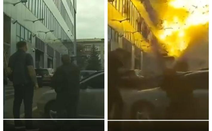 Ruski obisk podatkovnega centra...Vir: X