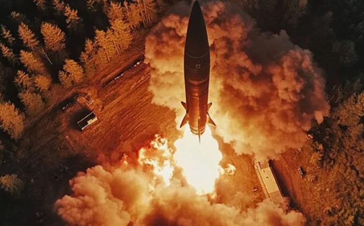 Ruska raketa...kmalu proti Kijevu? Vir:X