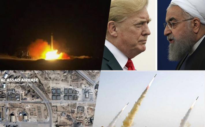 Iranske rakete in dogovorjeno bombardiranje
