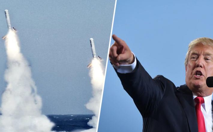 Trump in rakete