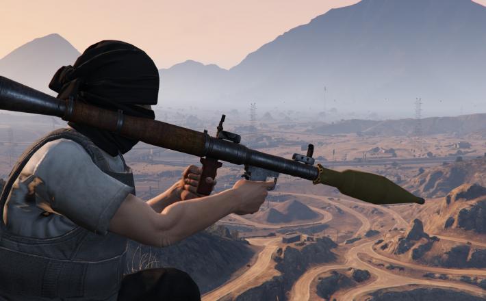 Rpg7 - Računalniška simulacija/ Vir: www.gta5-mods.com