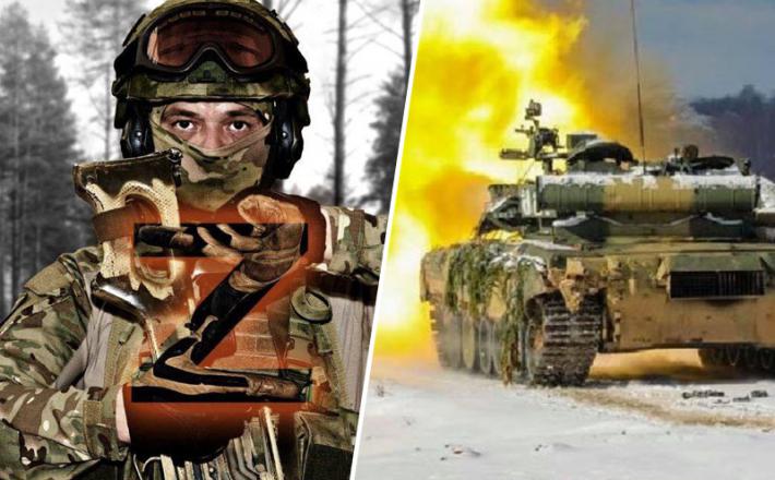 Ruski vojak in tank