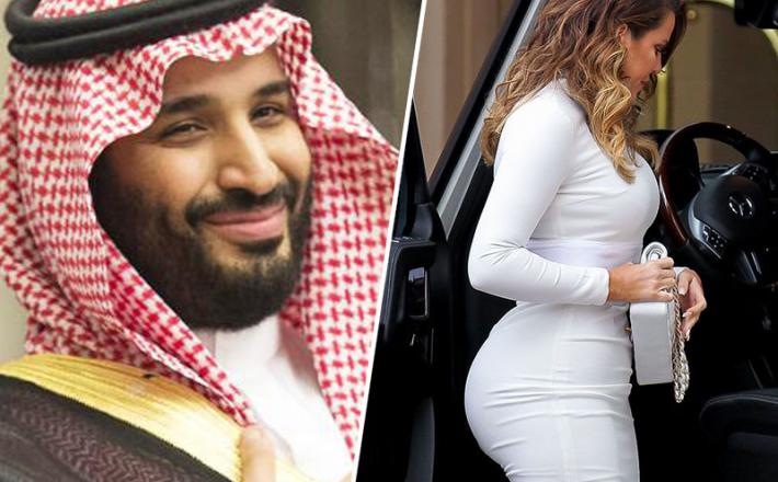 Mohamed bin Salman in predmet njegovega poželenja. Vir: Twitter