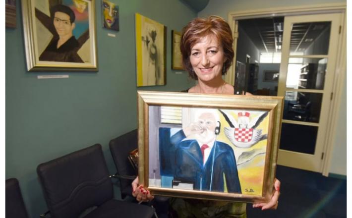 Slobodan Praljak - slika samomora