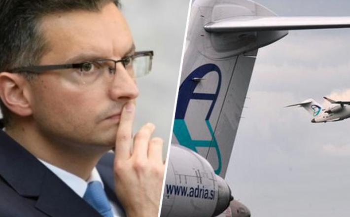 Marjan Šarec, Adria Airways