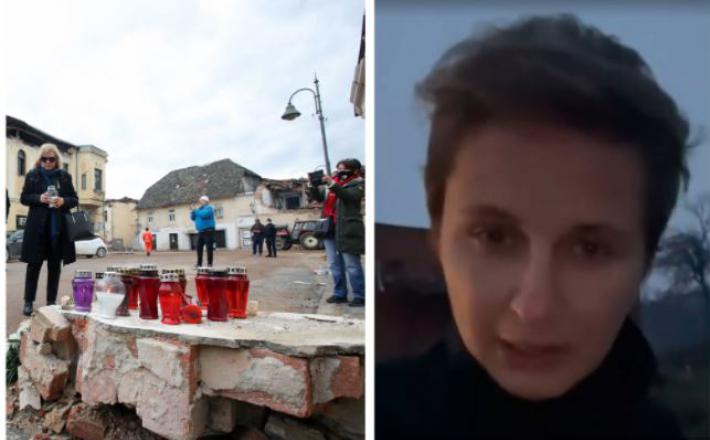V eni od najbolj razdejanih vasi, Majskih poljanah, je v potresu življenje izgubilo šest ljudi. Vir: