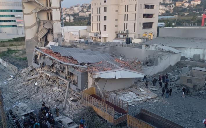 To je že peta bolnišnica, ki so jo Američani in Izraelci napadli v Iranu. Vir: Posnetek zaslona, X