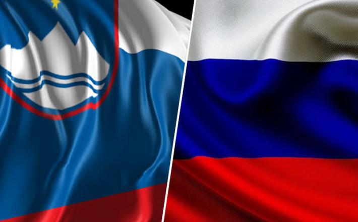 Slovenija, Rusija zastava