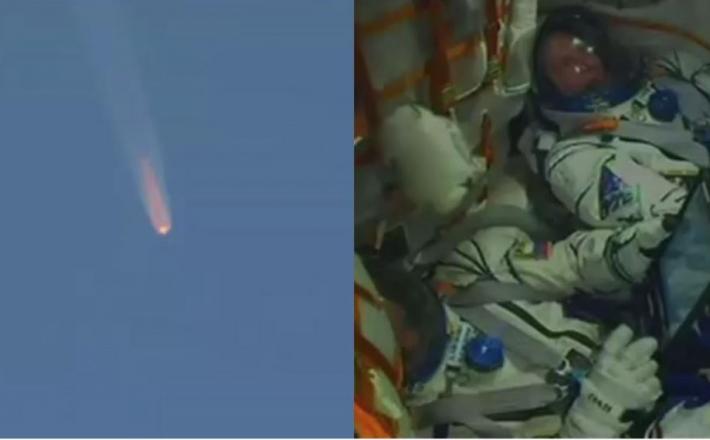 Sojuz - odpovedana motorja in astronavta