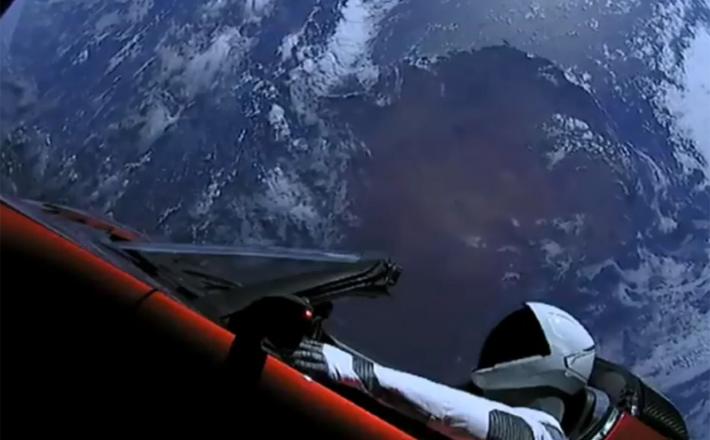 Space X - Starman, Tesla