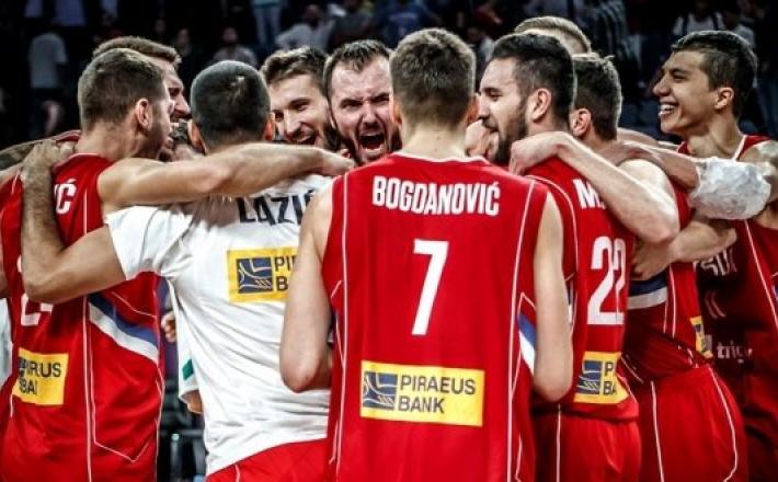 Dvoboj Slovenija - Srbija v finalu EP v košarki leta 2017