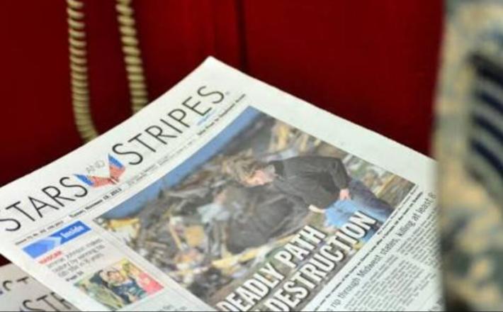 Vodstvo časnika »Stars and Stripes« je odstavljeno po poročanju o težavah v vojni proti Iranu in javni kritiki oblasti. Vir: Posnetek zaslona, X